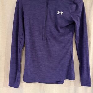 Under Armour Women's Deep Purple Long Sleeve Tee